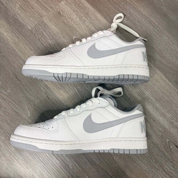 NWT Nike Big Low White / Wolf Grey Men's Shoes 6 Sz Women's 7.5 - Picture 6 of 15